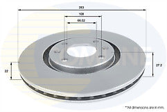CITROEN XANTIA PEUGEOT 306 GTI6 PERFORMANCE GROOVED BRAKE DISCS FRONT 