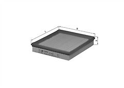 FOR DAEWOO ESPERO NEXIA OPEL/VAUXHALL KADETT E CARLTON ASTRA E AIR FILTER 