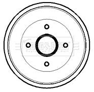 RENAULT CLIO MK2 1.2 16v 1.5DCi REAR BRAKE DRUM BRAKE SHOE WHEEL BEARINGS  203mm