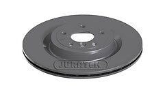 FOR JAGUAR XF 3.0 V6 CROSS DRILLED GROOVED BRAKE DISCS 325MM  REAR