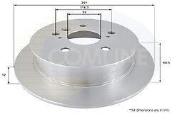 FOR TOYOTA PREVIA VVTI D4D 2000-2007 REAR BRAKE DISCS & PADS 