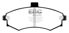 FOR HYUNDAI ELANTRA 1.6 (2001-2006) EBC FRONT BRAKE PADS SET OF 4