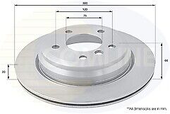 BMW 320i CONVERTIBLE 2007-2014 BRAKE DISC VENTED REAR BRAKE PAD HAND BRAKE SHOE