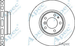 BMW 750iL 5.4 E38 2 FRONT BRAKE DISC CROSS DRILLED 334MM