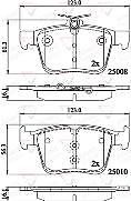 FOR AUDI A3 Q2 TT VW GOLF MK6 MK7 TOURAN SEAT LEON OE QUALITY REAR BRAKE PADS