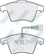 TRANSPORTER T5 FRONT & REAR  DISC BRAKE PADS 16" 17"