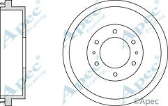 FOR TERRANO II SE TD (MK2 FL2 (R20))  REAR BRAKE DRUMS AND BRAKE SHOES