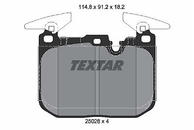 FOR BMW F20 F21 F30 F31 GENUINE TEXTAR O.E QUALITY FRONT + REAR BRAKE PADS