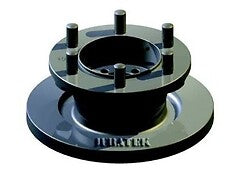 FOR IVECO DAILY 50C17 3.0 HPI FRONT BRAKE DISCS PAIR 290MM SOLID 