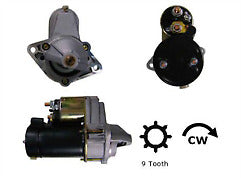 FOR VAUXHALL ZAFIRA ASTRA  TIGRA CORSA NOVA ZAFIRA STARTER MOTOR