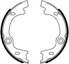 FIT FOR KIA CARENS 1.6 1.8 2.0 REAR MINTEX BRAKE SHOES  SET OF 4 