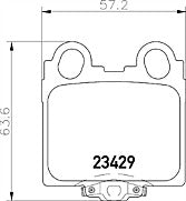 FOR LEXUS IS200 IS300 SC430  MINTEX BRAKE PADS FRONT REAR