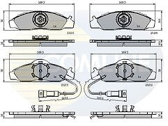 SSANGYONG MUSSO KORANDO BRAKE PADS FRONT REAR BRAKE PBR CALIPERS