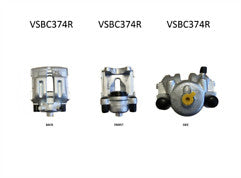 REAR OS RH BRAKE CALIPER FITS BMW 1 SERIES E87 E88 07-13 118D 120D 34216768694