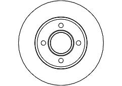 FOR ESCORT 1.8 GTI  DRILLED & GROOVED BRAKE DISC FRONT X 4 SHOCKERS FRONT BACK