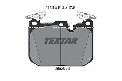 FOR BMW F30 F31 F32 325 335 BRAKE PADS OE QUALITY FRONT ORIGNAL 2502805 