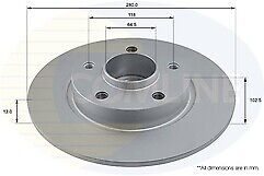 1X NEW  BRAKE DISC FOR PRIMASTAR VIVARO TRAFIC 1.9 2.0