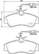 PEUGEOT 306 2.0HDI MINTEX FRONT BRAKE DISCS PADS FRONT WITH LUCAS CALIPERS
