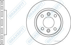 RENAULT CLIO MK4 0.9 TCe 1.2 TCe 1.5 DCi FRONT BRAKE DISCS BRAKE PADS - TRW 
