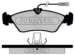 FOR MERCEDES SPRINTER CDi 1995-2006 REAR BRAKE PADS FOR BOSCH CALIPERS