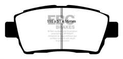 FOR TOYOTA COROLLA 1.4 (E110) ZZE111 EBC FRONT BRAKE PADS SET OF 4 