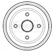 VAUXHALL CORSA C 1.0 1.2 1.3 1.4 1.5 1.6 00-06 REAR BRAKE DRUM BRAKE SHOES