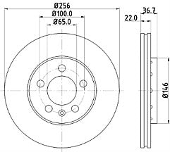 AUDI A2 IBIZA CORDOBA LOEN FABIA 1.4 1.6 FSI TDI TBRAKE DISCS PADS FRONT MINTEX