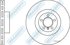 RANGE ROVER VOGUE L322 4.4TDV8 BRAKE DISC DRILLED GROOVED BRAKE DISC FRONT REAR