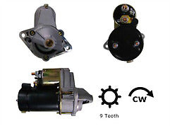 FOR VAUXHALL ZAFIRA ASTRA  TIGRA CORSA NOVA ZAFIRA STARTER MOTOR