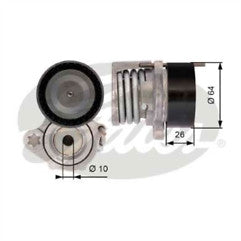 FOR BMW:E90,,E93,E87 Fan Aux Belt Tensioner 