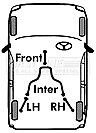 VAUXHALL ASTRA VAN ESTATE 1.2 1.4 1.6 1.8 1.7 2.0 DTi 1998-04 REAR BRAKE CABLE  