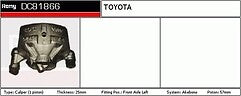 FOR CELICA  1.8 2.0 ST162 ST182 1985-99 FRONT BRAKE CALIPERS AND BRAKE DISCS 