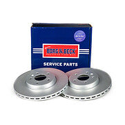 AUDI A4 2.0TDI 150bhp B9 2015-2019 CROSS DRILLED BRAKE DISC MINTEX BRAKE PAD