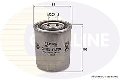 FUEL FILTER FITS ESCUDO GRAND VITARA FOURTRAK L300 DELICA CAMPO BRAVA MIDI