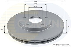 FOR NISSAN ALMERA TINO FRONT BRAKE DISCS BRAKE  PADS FRONT