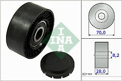 FOR AUDI A4 transporter  AUXILARY FAN BELT IDLER 