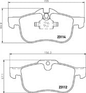 ROVER 75 MG ZT  MINTEX FRONT BRAKE DISCS BRAKE PADS NEW 284mm 