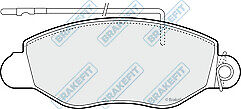 FOR NISSAN CABSTAR BRAKE PADS 2.7 3.0 TD FRONT  BRAKE PADS SET