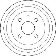 for VAUXHALL CAVALIER MK3 1.4 1.6 1.7TD 1.8 2 REAR BRAKE DRUMS REAR BRAKE SHOES