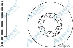 FOR NISSAN CABSTAR 2.5TD 2.7TD 3.0TD 2 BRAKE DISC  FRONT PAIR VENTED 290MM