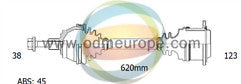 AUDI A4 S4 B6 8E 8H 01-08 DRIVESHAFT FRONT DRIVER SIDE 8E0407452PX GENUINE AUDI