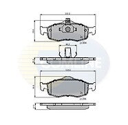 COUGAR 2.0 2.5 MONDEO MK1 MK2 BRAKE PAD FRONT REAR 