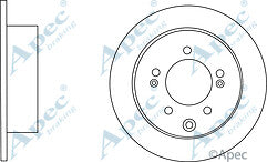 2X NEW SOLID  BRAKE DISCS FOR KIA SOUL 1.6 CRDI 262MM DSK2766