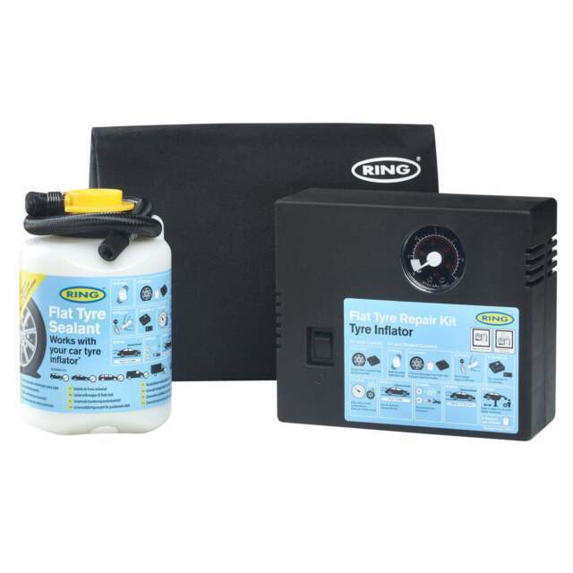 RING RTK4 FLAT TYRE REPAIR KIT TYRE REPAIR KIT SEALENT SEALENT & COMPRESSOR
