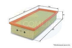 AIR FILTER FITS TOYOTA CARINA E 2.0 TD CT190 CT190R 2CT 2C-T AVENSIS T220