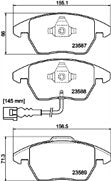 SKODA SUPERB ELEGANCE 2.0TDi MK2 PASSAT BRAKE DISC BRAKE PADS FRONT REAR