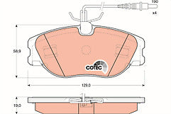 FOR CITROEN DISPATCH FIAT SCUDO PEUGEOT 806 FRONT BRAKE PADS GENUINE GIRLING