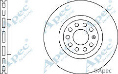 AUDI A4 B7 APEC BRAKE DISCS AND BRAKE PADS  FRONT REAR 320MM 288MM