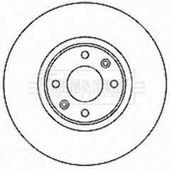 BRAKE DISC DRILLED GROOVED BRAKE PADS PEUGEOT 307 307CC HDi 302MM DIAMETER