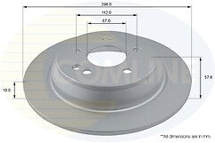 FOR MERCEDES VITO CDi W639 2006-2014 REAR BRAKE DISC BRAKE PAD HAND BRAKE SHOES